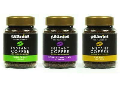 Beanies flavoured coffees 