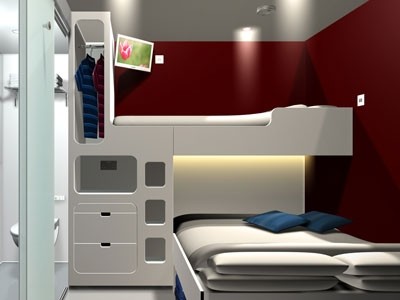Snoozebox currently creates its hotels out of shipping containers, but says its new rooms will be more flexible and mobile