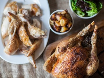 LeCoq's chickens are bred in a free-range environment on a completely additive-free diet