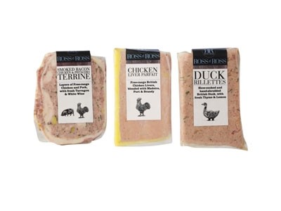 Ross & Ross Foods pates and terrines are hand made in small batches using locally sourced meat