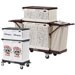 Entirely customisable TTS linen trolley range available in UK