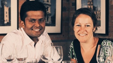 Grub Club founders Siddarth VijayaKumar and Olivia Sibony