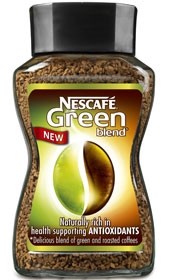 Nescafe Green Blend contains higher levels of antioxidants