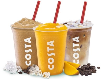 Proud to Serve customers will now be able to offer consumers three out of the four best-selling Costa Ice beverages as well as the fruit coolers