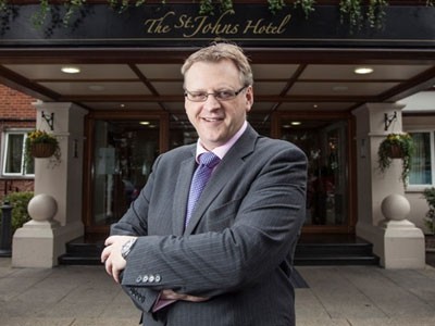 Darren McGhee has been appointed general manager of St John's Hotel