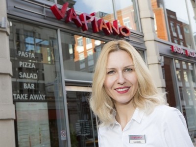 Dagmara Glesmer-Salamon has become the general manager of Vapiano's Great Portland Street branch