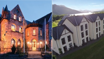 The Ballachulish Hotel (left) and Isles of Glencoe Hotel (right) are now under the ownership of Crieff Hydro