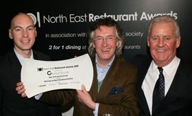 McCoys voted top North East restaurant