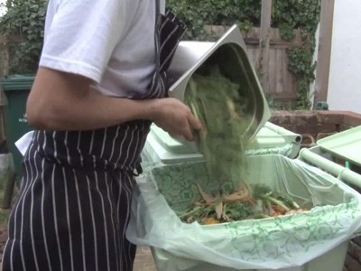 Recycling food waste is part of the Preston Park Tavern's efforts to become more sustainable