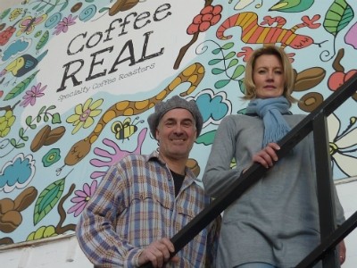 Gary Best and Maarit Lotvonen founded Coffee Real in 2007