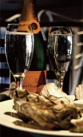 The Albannach hopes to play cupid with its Champagne and oyster offer