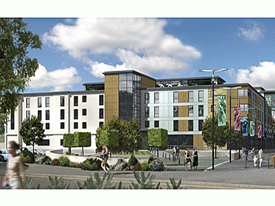 Premier Inn's new 120-bedroom hotel and restaurant would be built at Worcestershire County Cricket Club’s New Road ground
