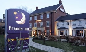 Premier Inn hed pledged to reduce  its carbon emissions by 26 per cent