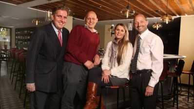 Forn owners Simon and Gemma Livingston (centre)