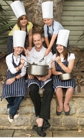 Swan chef inspires young cooks