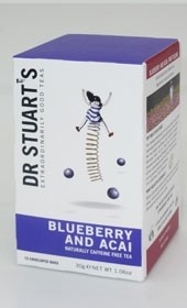 Dr. Stuart's Blueberry and Acai tea