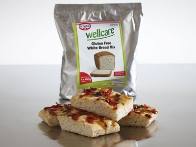 Chefs can make more bespoke gluten-free products using the simple base mixes from Dr. Oetker