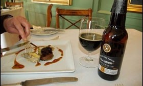 Kinloch Lodge now suggests beer flights to accompany its dishes