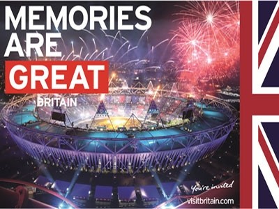 VisitBritain's 'GREAT' campaign helped deliver a gold medal-winning performance for UK inbound tourism