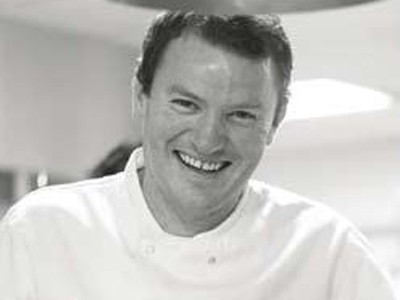Theo Randall celebrates his fifth year at his restaurant at the Intercontinental in London
