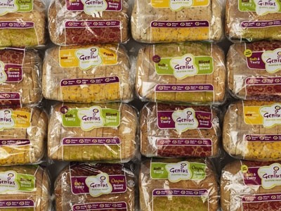Genius' expanded range, which includes a number of different breads, is now being rolled out to the foodservice sector