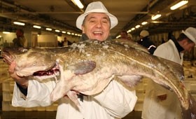 Raymond Blanc shows support for Scottish fisheries