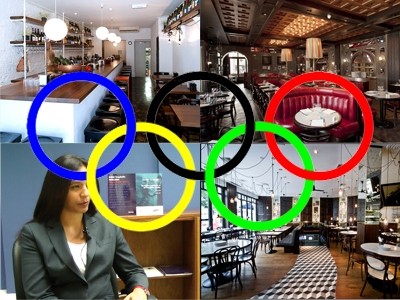 London 2012 Olympics: Could restaurants across the capital now be set for a record-breaking performance of their own?