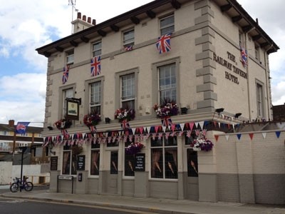 The Railway Tavern in Stratford: one of the hospitality industry's winners during the London 2012 Olympics
