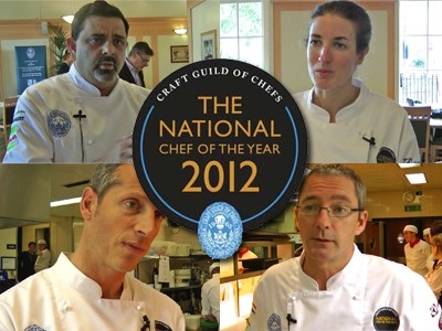 (Top-left to bottom-right): Cyrus Todiwala, Sarah Hartnett, Philip Howard and David Mulcahy will be among the judges for this year's National Chef of the Year final
