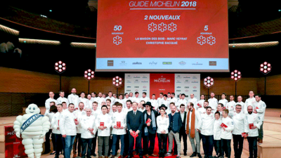 French Michelin Guide 2018 new stars