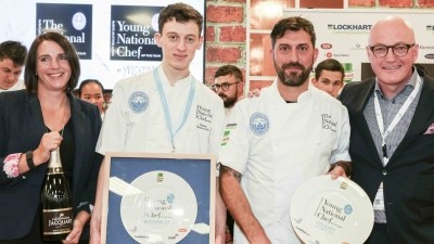 Henry Wadsworth from Belmond Le Manoir is the 2018 Young National Chef of the Year