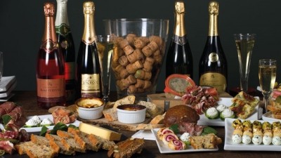 Champagne + Fromage restaurant Brexit Comptoir + Cuisine