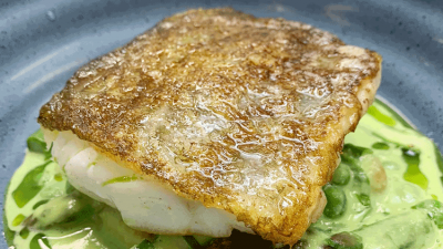 dish development menu Michelin chef seafood from norway cod restaurant 