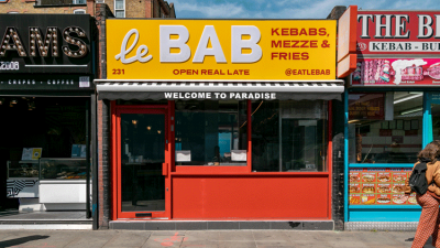 Le Bab late-night kebab house Old Street