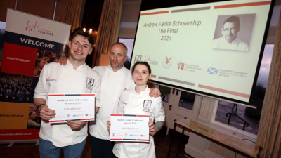 Andrew Fairlie Scholarship winners revealed
