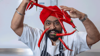 Celebrity chef Tony Singh teams up with charity Social Bite to launch at home dining box 