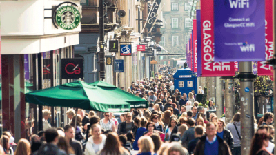 Food and drink sales in Britain’s cities return to growth 