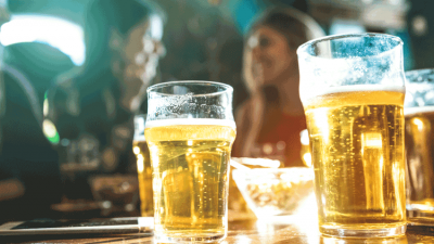 Year-on-year drink sales quartered over Christmas CGA