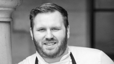 Flash-grilled Gareth Stevenson head chef at Palé Hall Hotel & Restaurant in Wales 