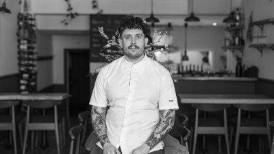 Joe Laker head chef at Fulham-based restaurant Fenn on not tolerating bullying in the kitchen, being called a hipster and jazz