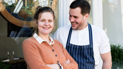 Jan and Mary Ostle on their farm-to-table Wilsons restaurant in Bristol 