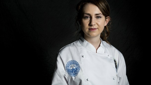 Ruth Hansom graduate chef series at Royal Garden Hotel