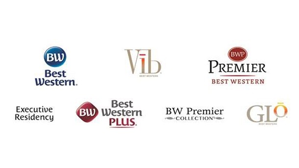 Best Western Hotels & Resorts now has seven brands which have all been given new logos