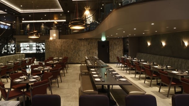 M will house two restaurants - M RAW (pictured) and M GRILL - as well as a wine tasting bar, cocktail bar, private dining rooms and secret den