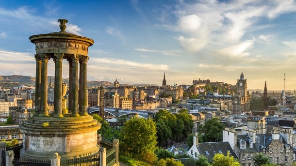 Hotels in Edinburgh, Glasgow and Aberdeen achieved record average room rates in August