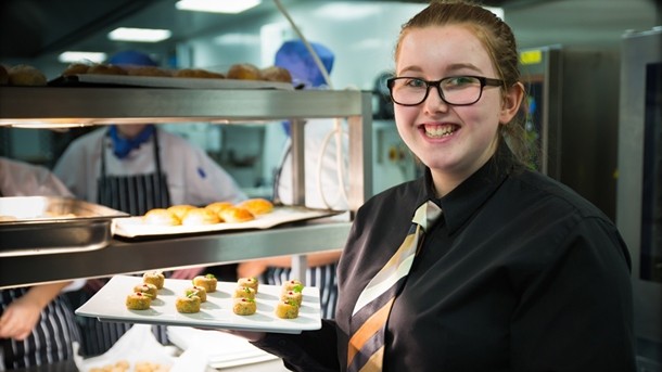 Students in the academy will train in hospitality and catering
