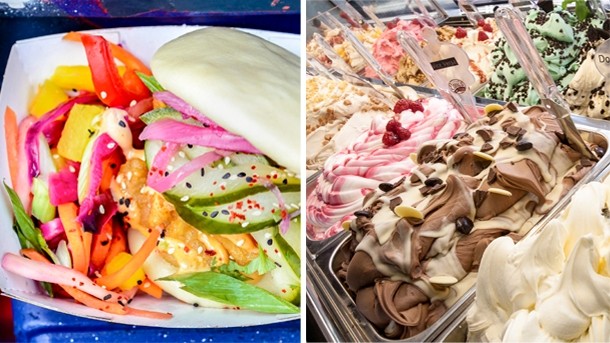 Asian fusion specialists Chompsky and ice cream company Equis are among the first traders to take up space at Glasgow's Buchanan Galleries this summer