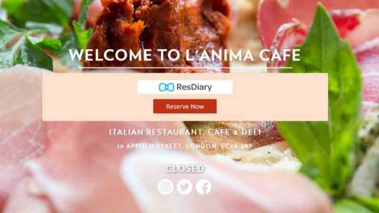 L'Anima Cafe goes the way of its big sister L'Anima and shuts up shop