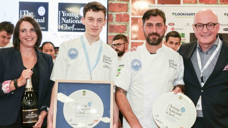 Henry Wadsworth from Belmond Le Manoir is the 2018 Young National Chef of the Year