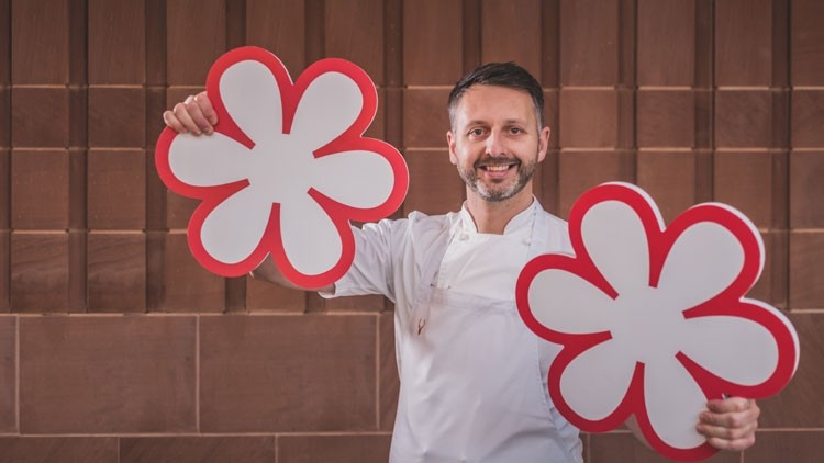 Mark Birchall chef Moor Hall restaurant Michelin star
